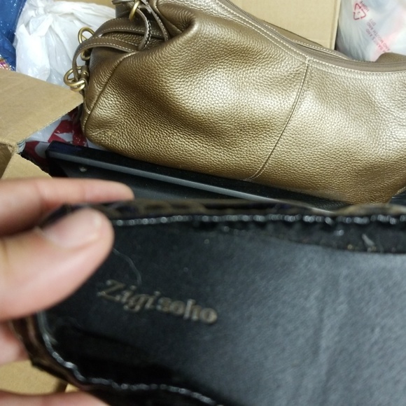 Cute black penny loafer flats not worn - Picture 2 of 3